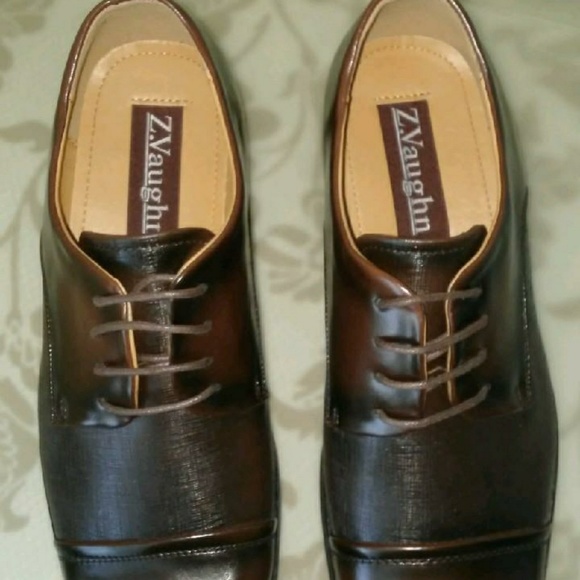 Z. Vaughn Shoes Mens Brown Dress Shoes Poshmark